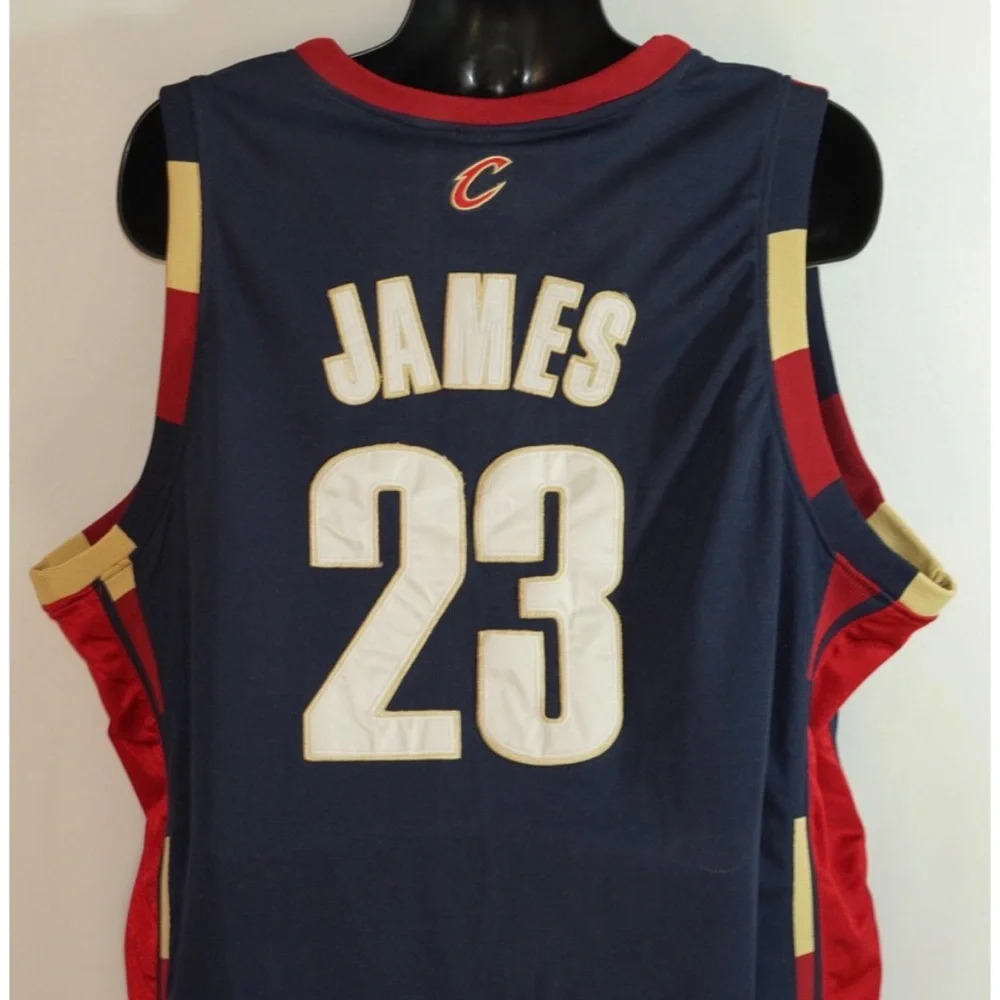 Labron James Cleveland Cavaliers Jersey 54 XXL - Picture 8 of 13